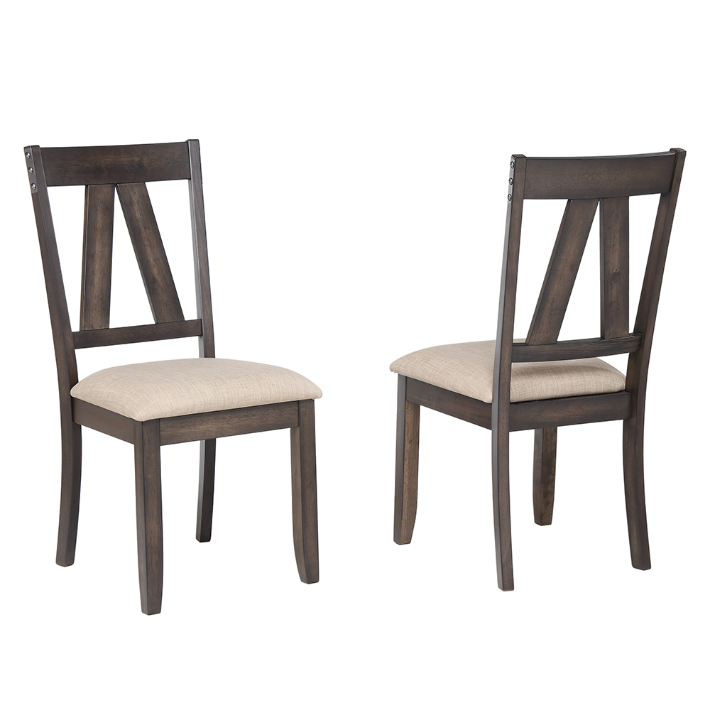 Milton Wood Chairs - Set of 2