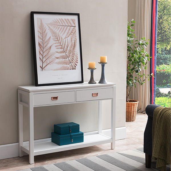 Alexey Console Table (White)