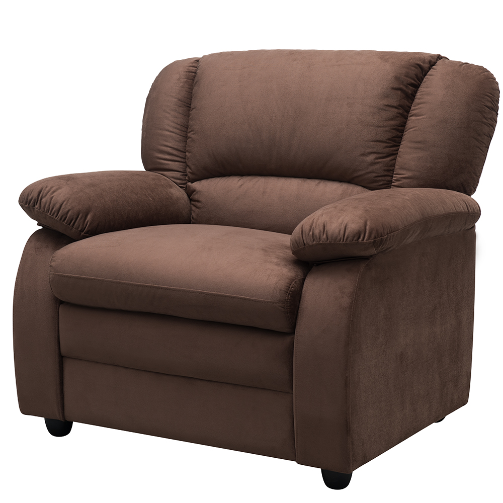 Benton Fabric Chair (Chocolate)