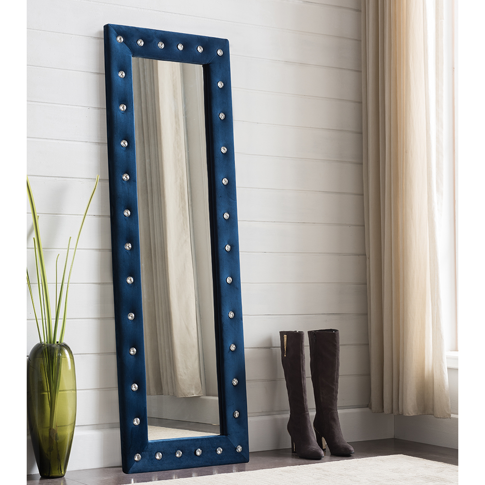 Pembroke Standing Mirror (Blue)