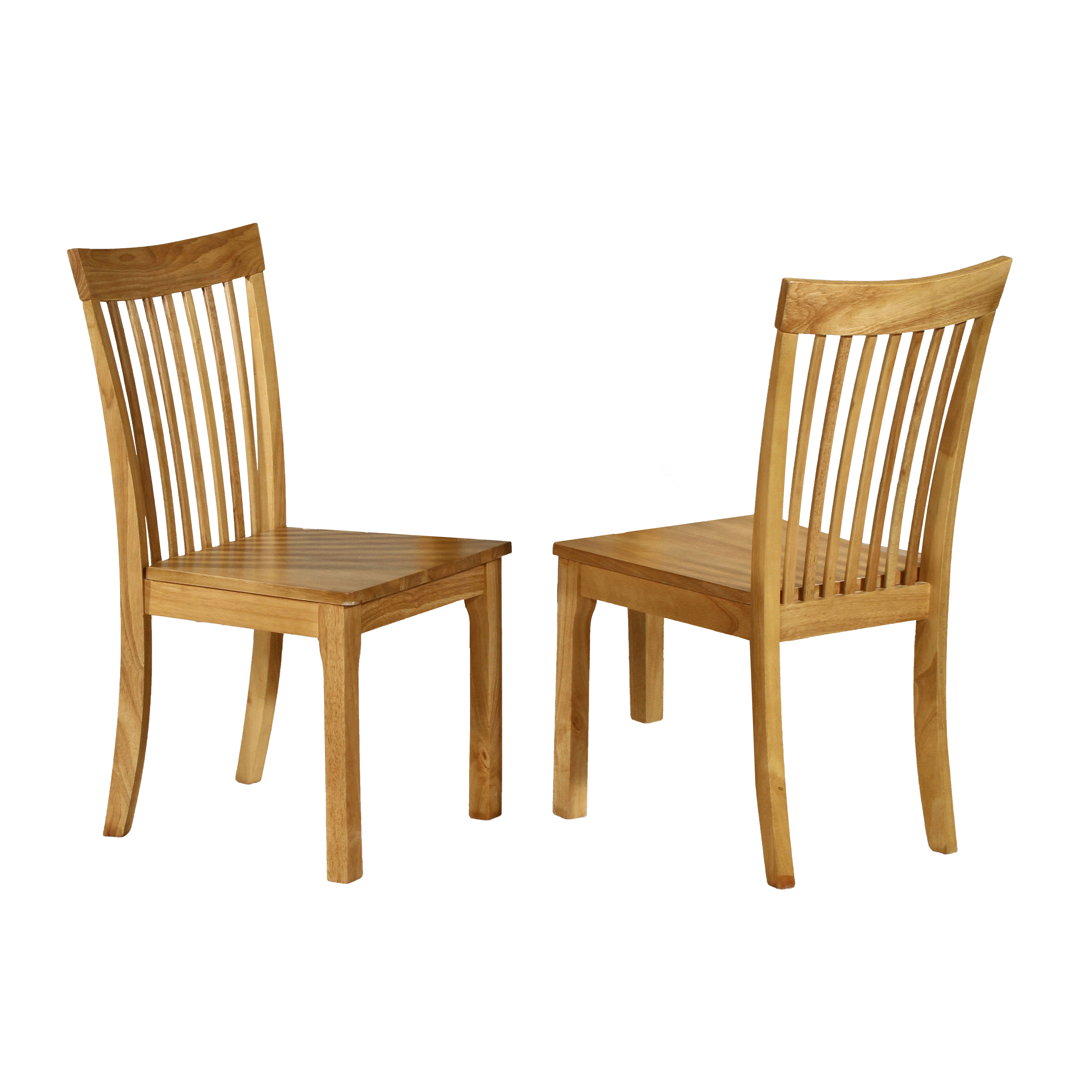 Kurmer Wood Chair - Set of 2 (Natural)
