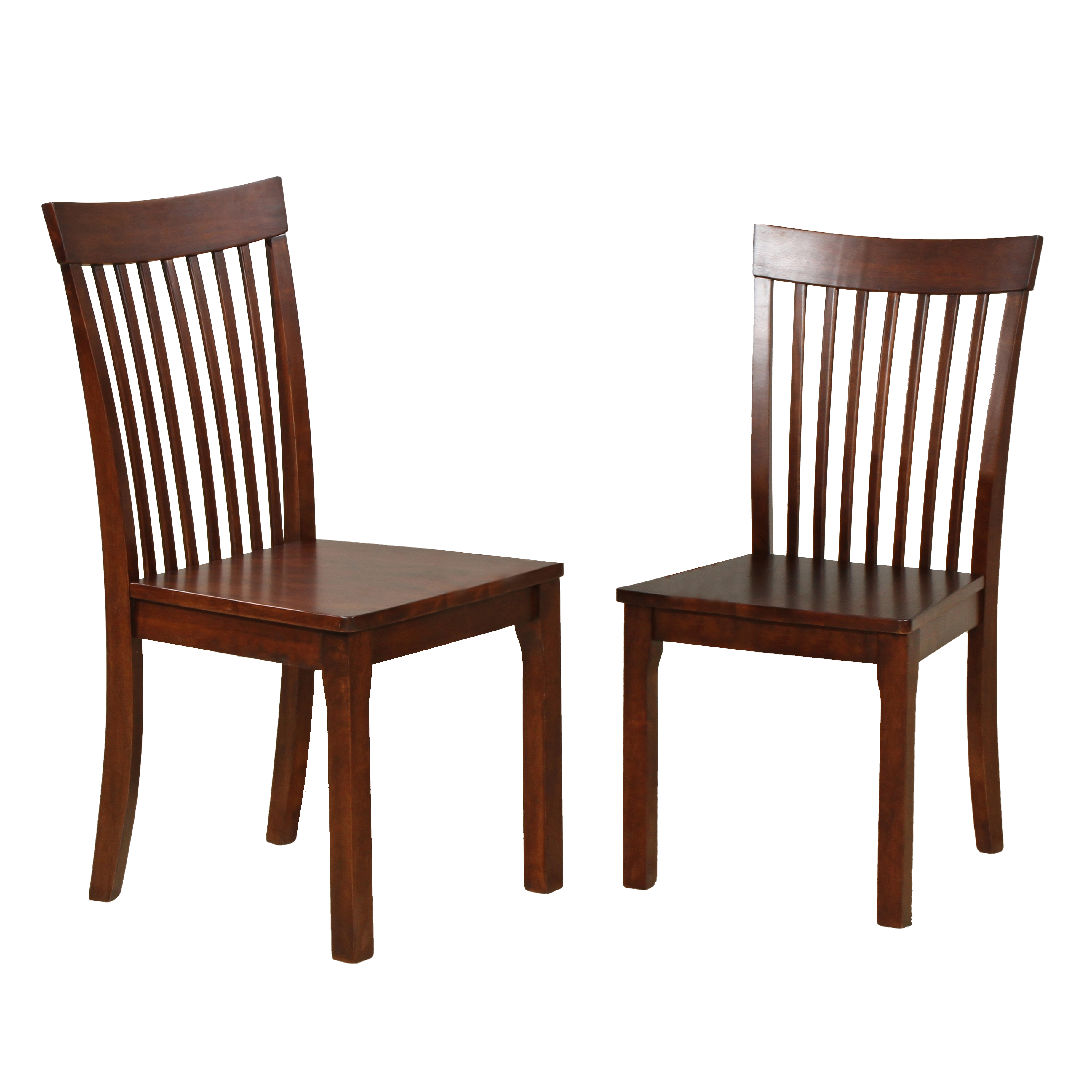 Kurmer Wood Chair - Set of 2 (Cherry)