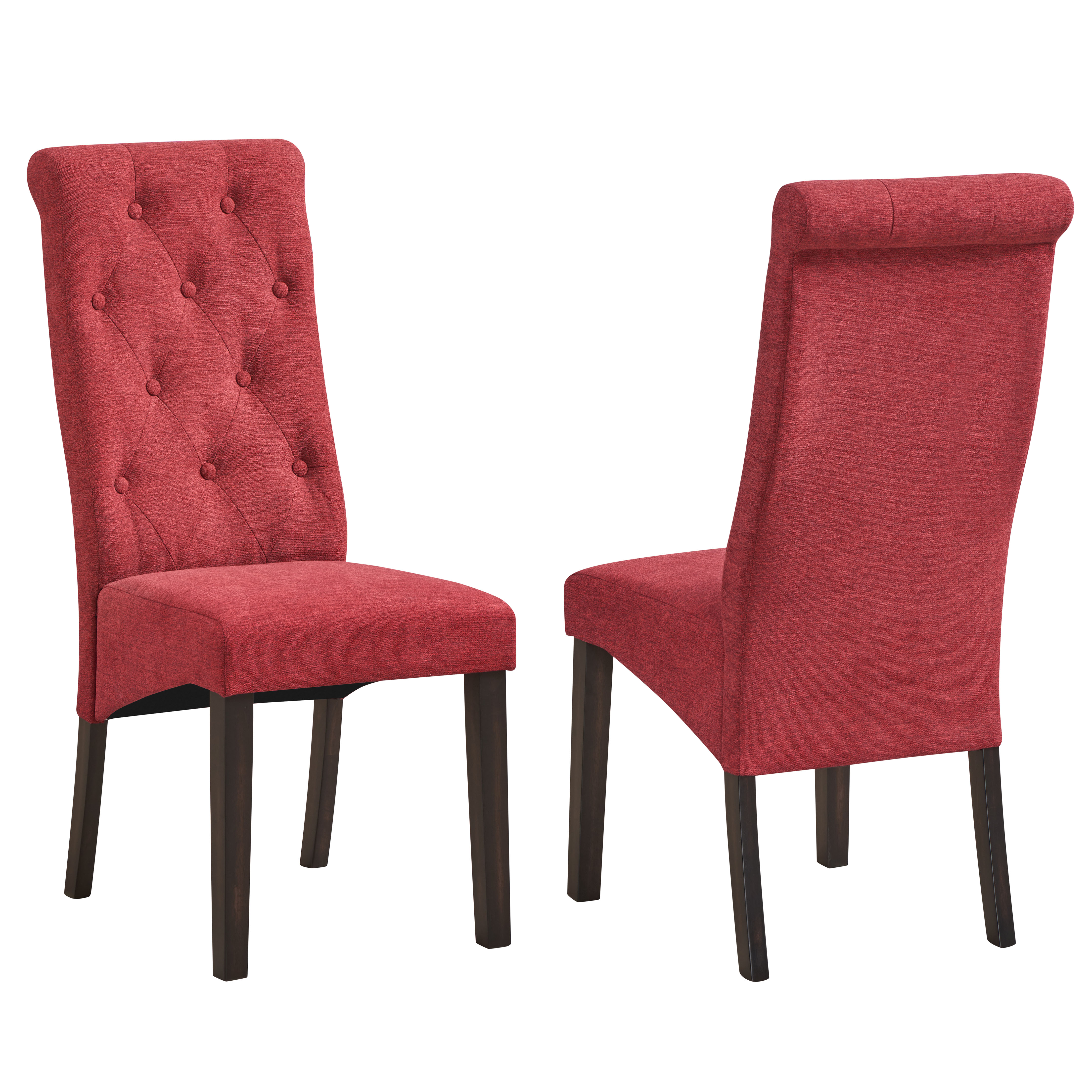 Reno Dining Chairs (Red) - Set of 2