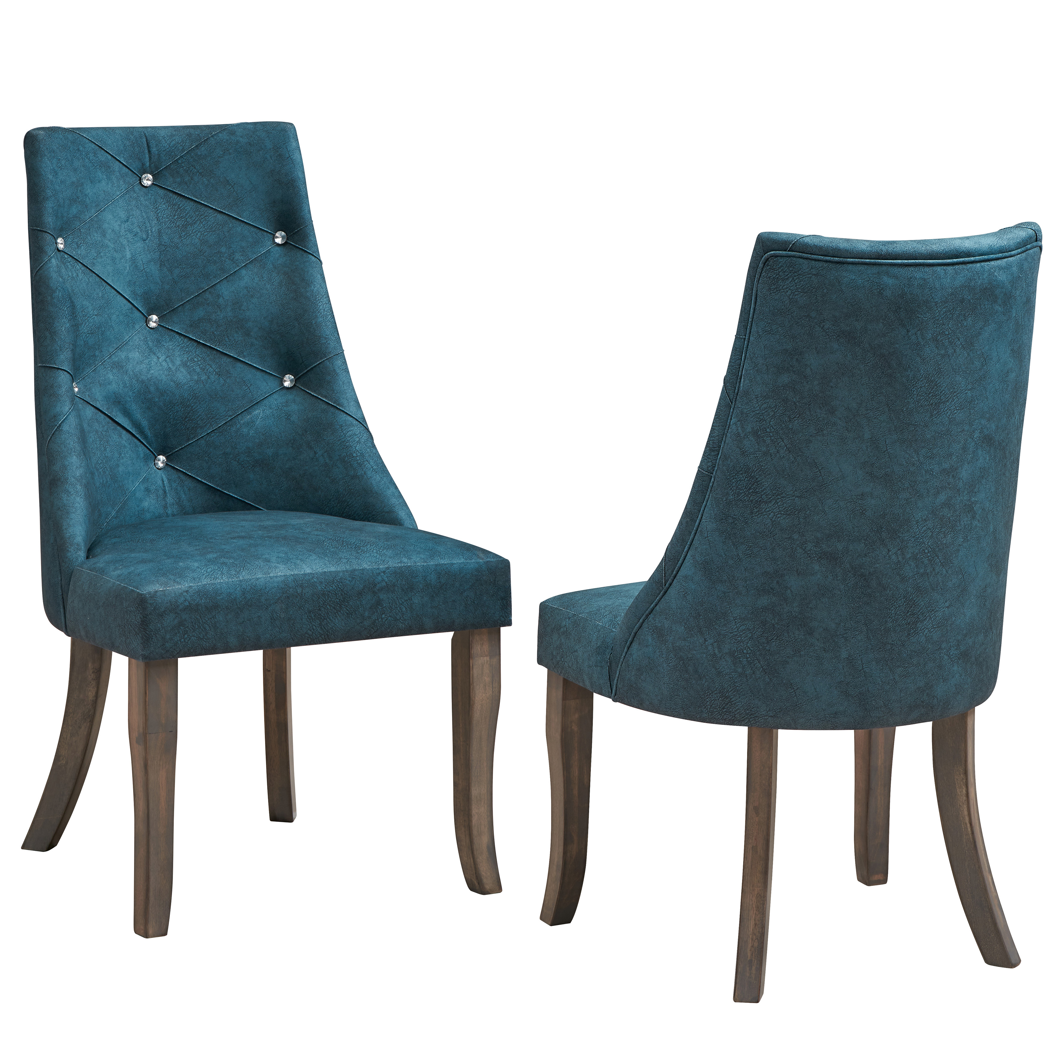 Skylar Dining Chairs (Blue) - Set of 2