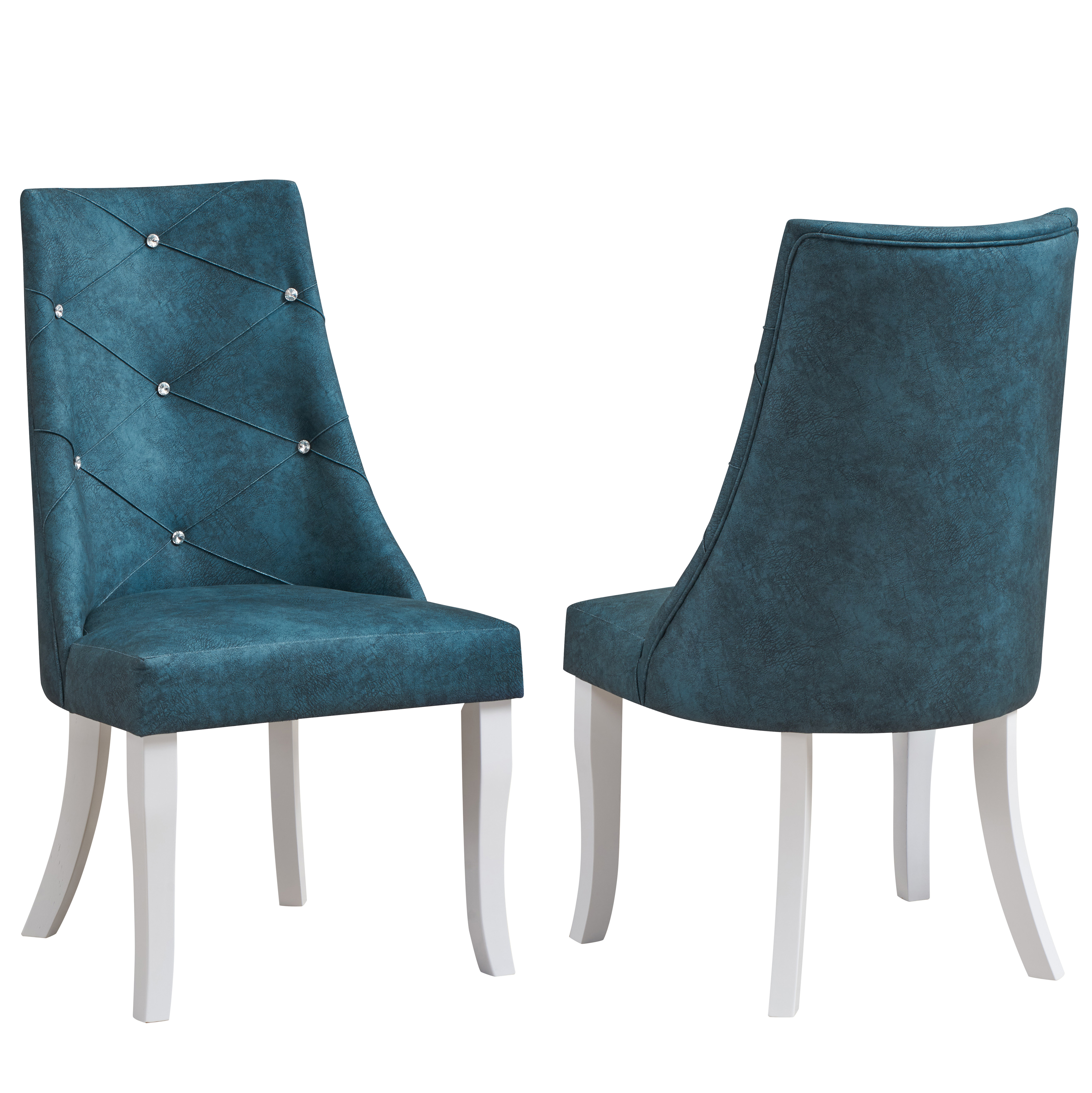 Skyrah Dining Chairs (Blue) - Set of 2