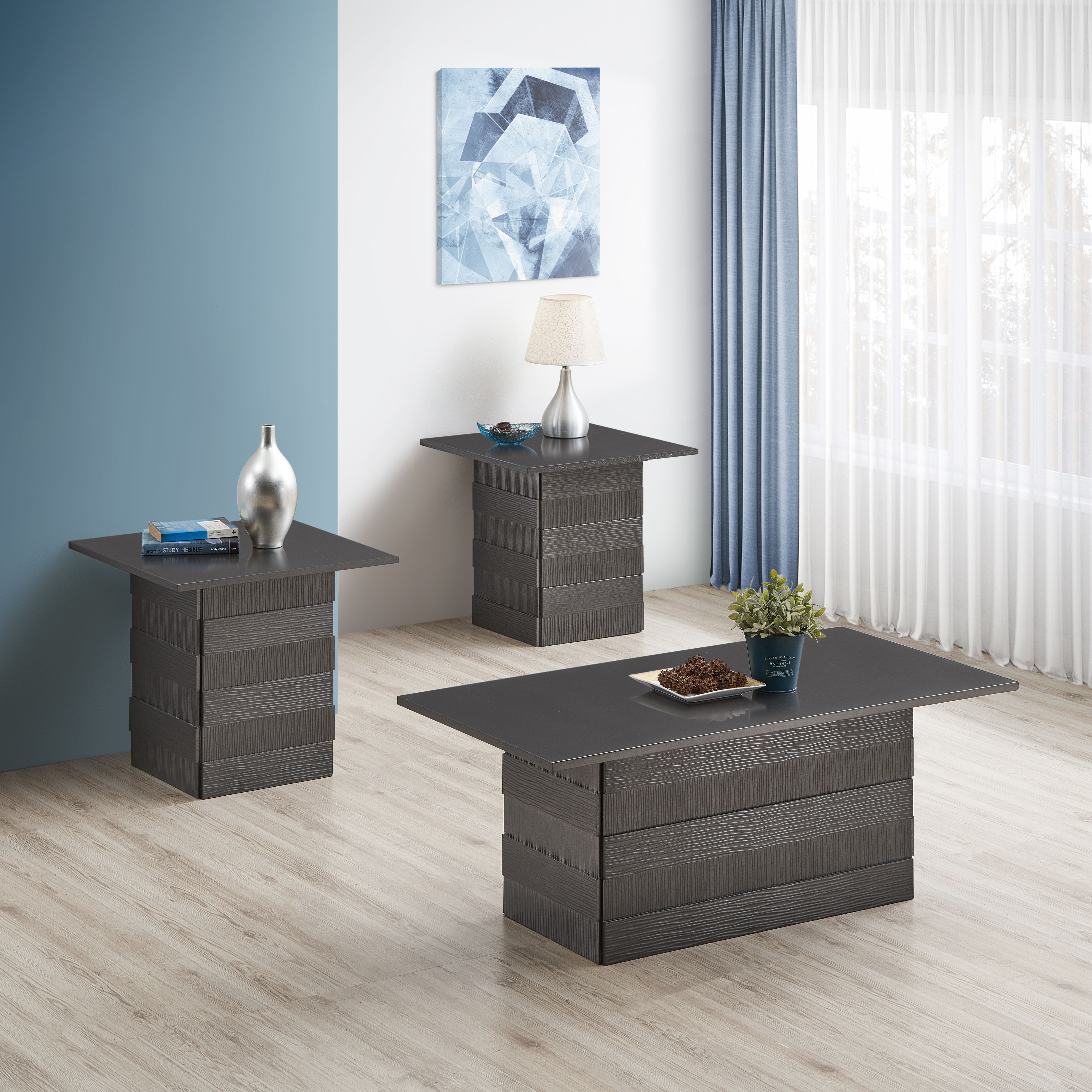 Marianne Occasional Tables (Gray)