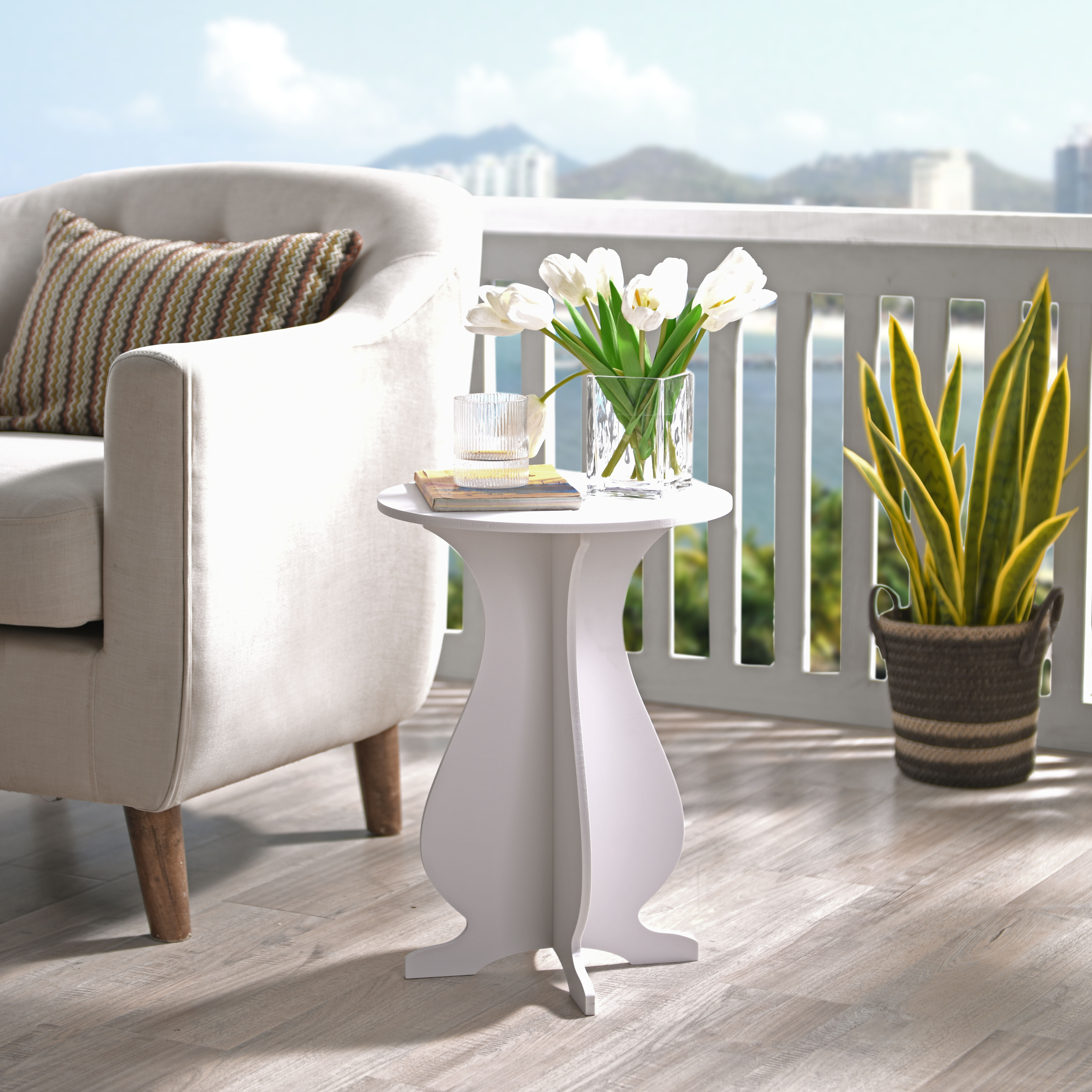 Carver Plant Stand/Side Table (SM)