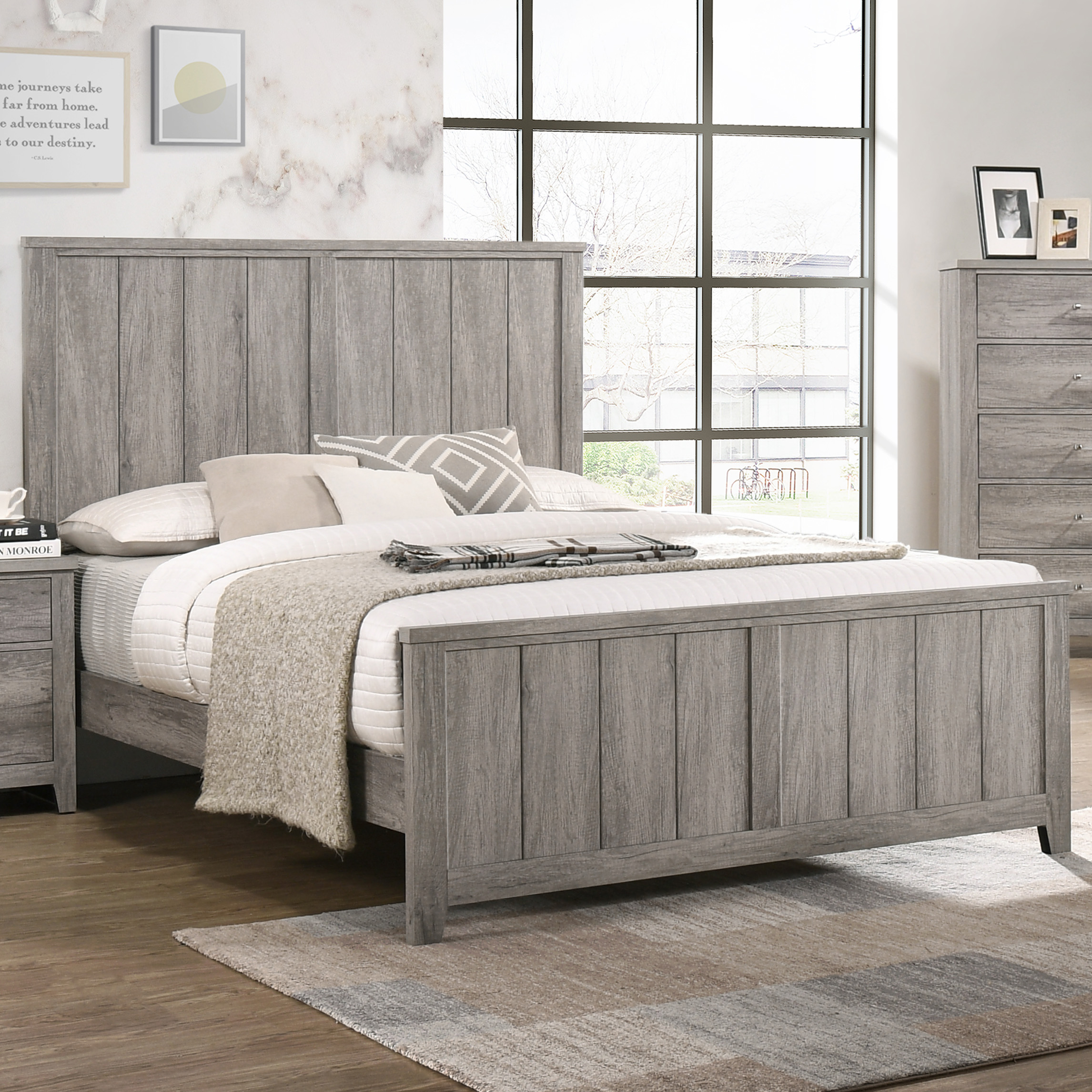 Harmony Wood Bed - King/Queen
