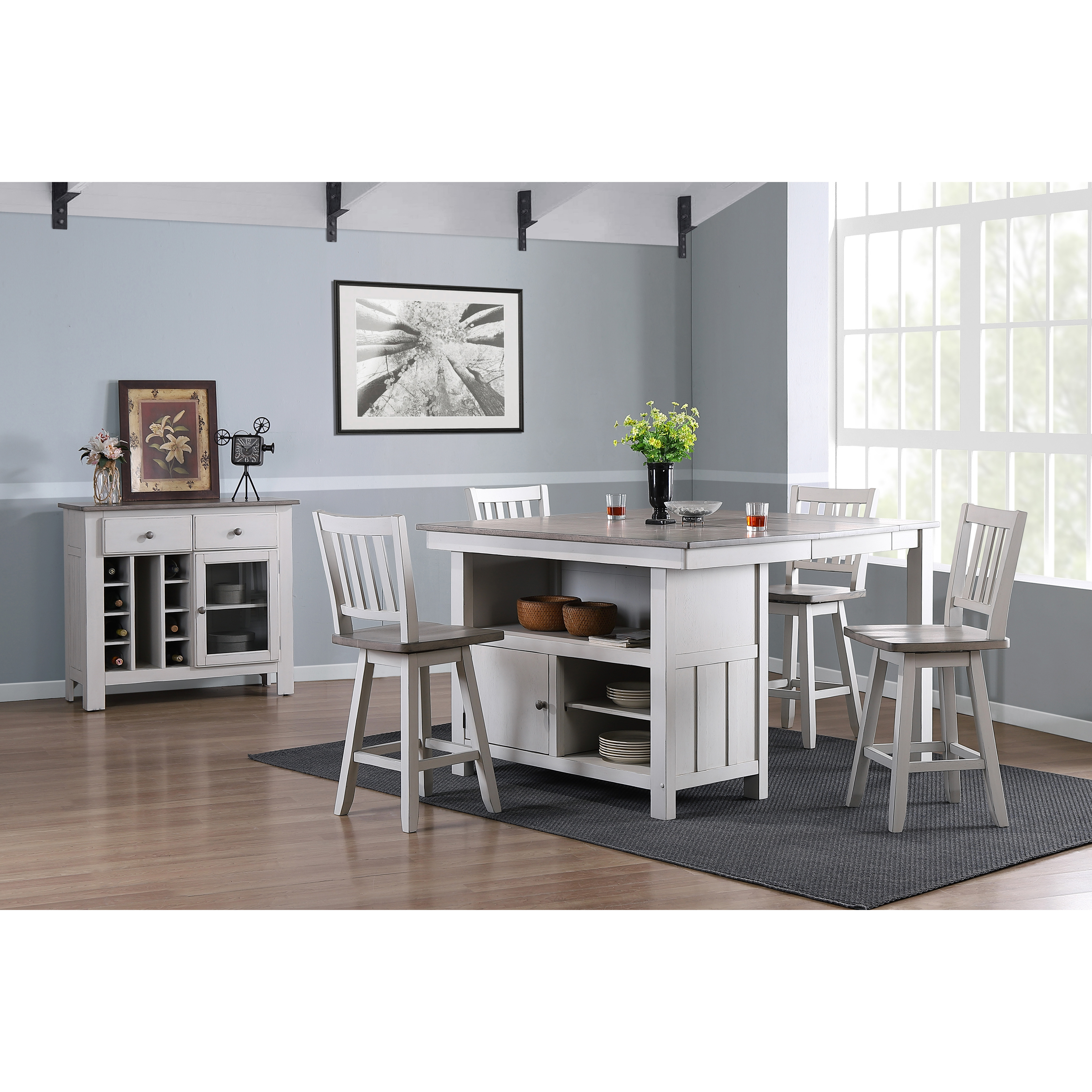 Wendell Counter-Height Dining Set
