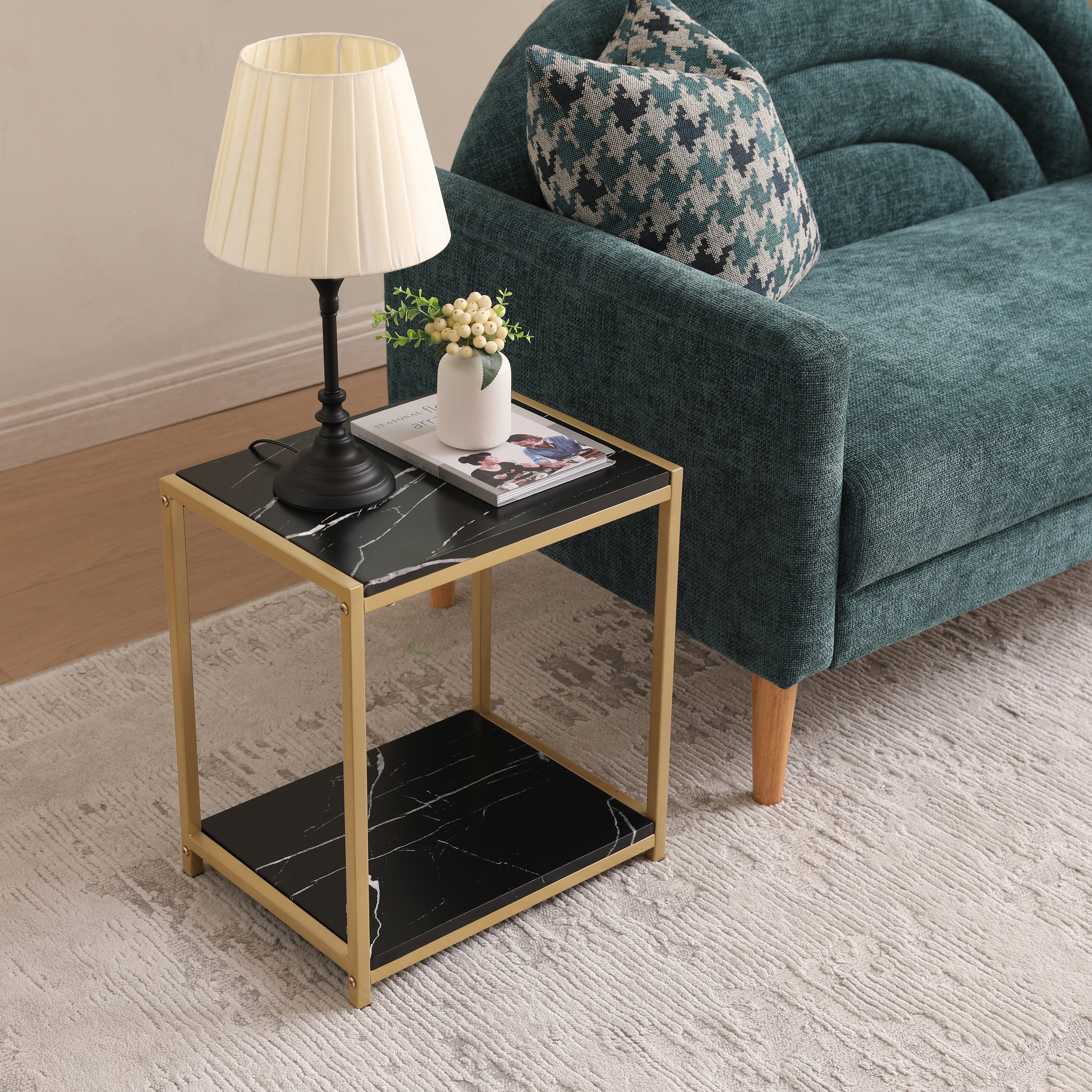 Lily Side Table - SM (Black)
