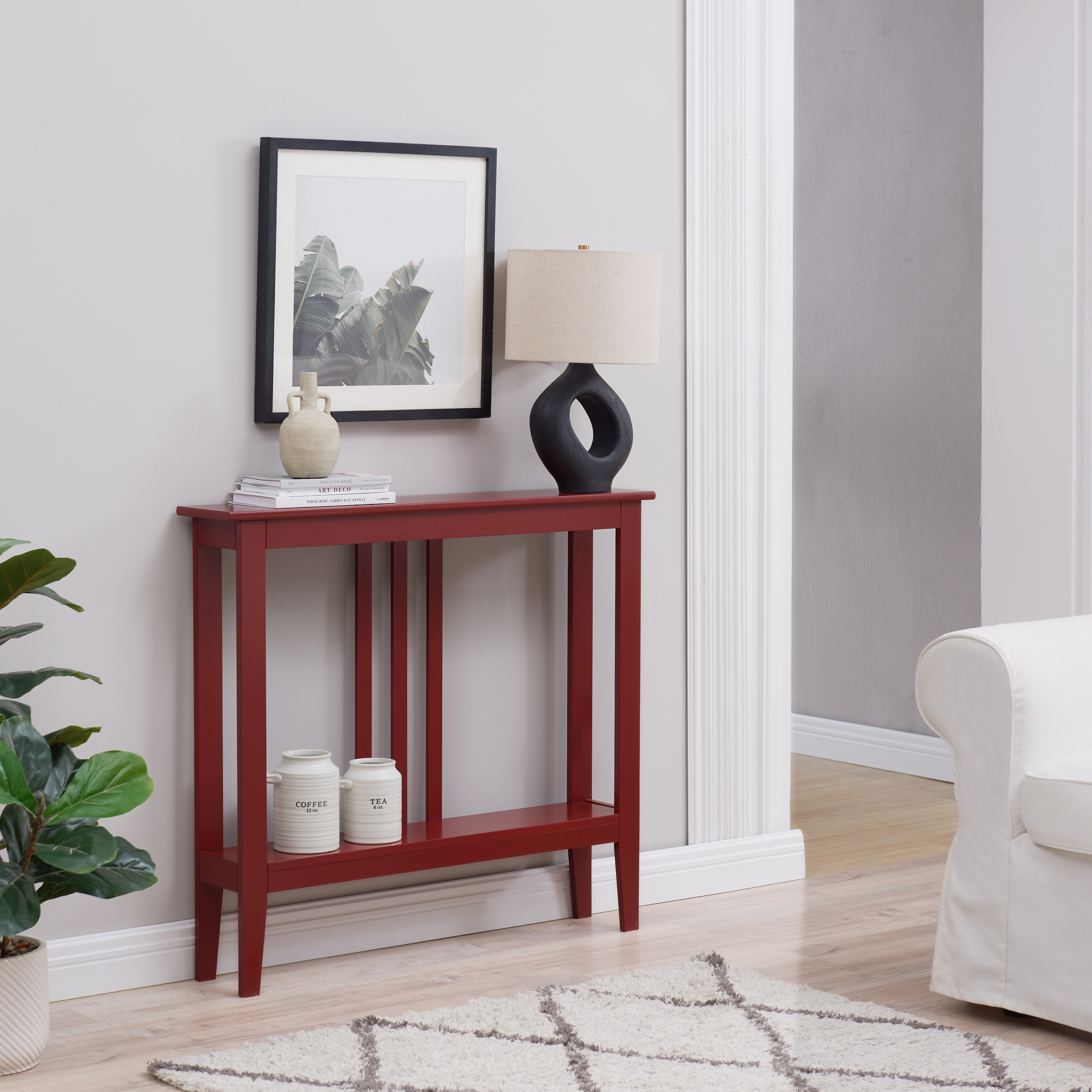 Balfour Console Table (Red)