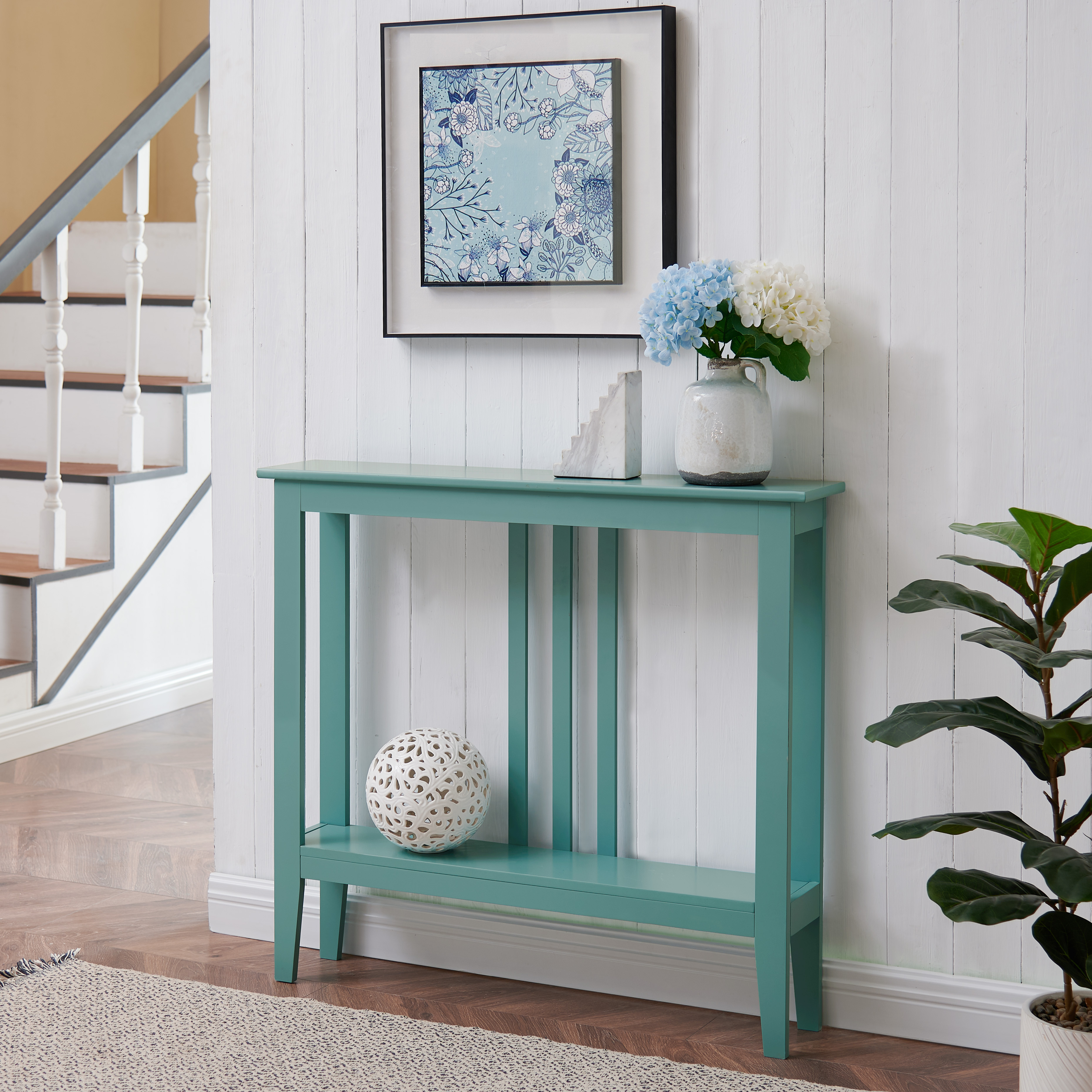 Balfour Console Table (Teal)
