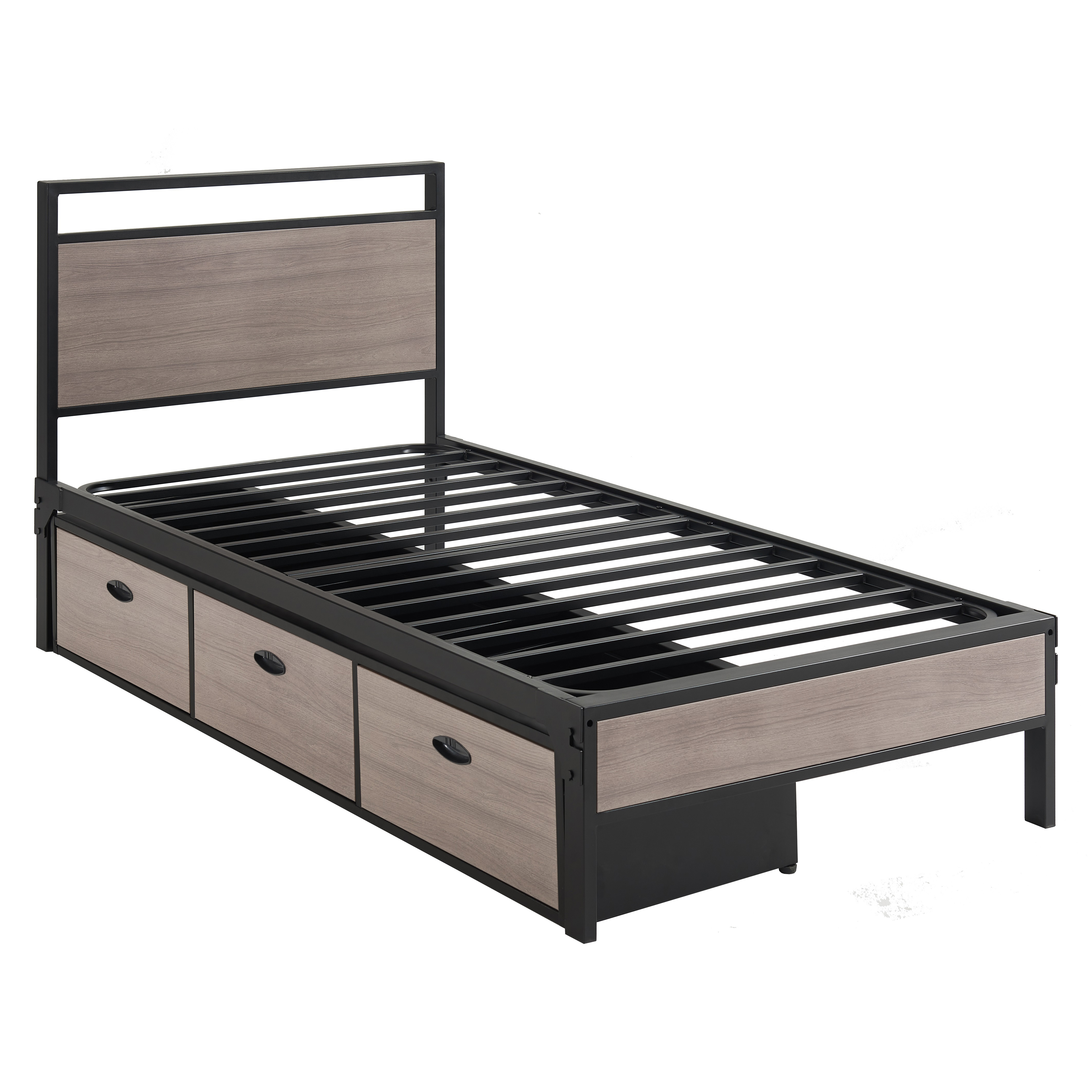 Terence Iron Bed (Multiple Sizes)
