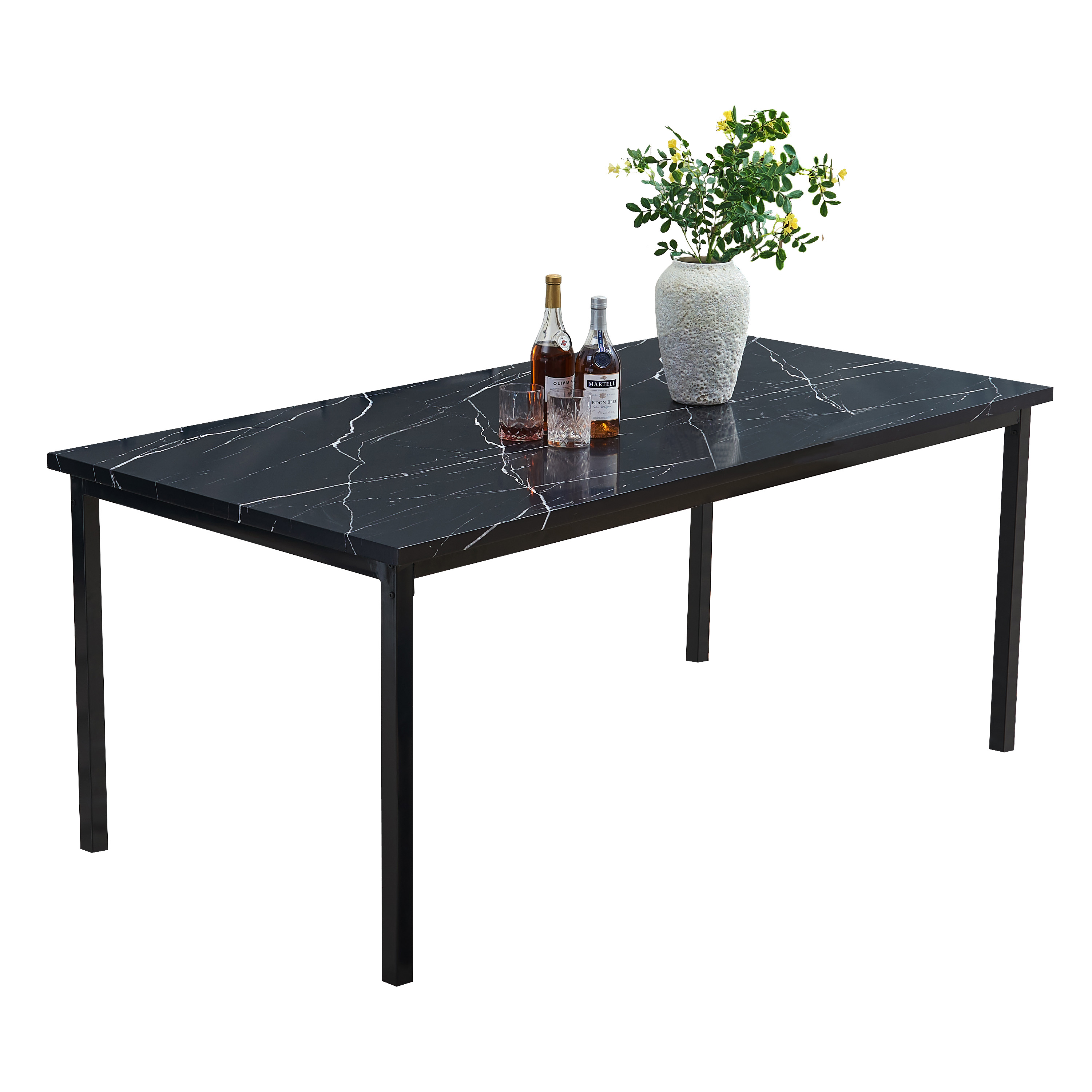 Bayou Metal Table (Black 72
