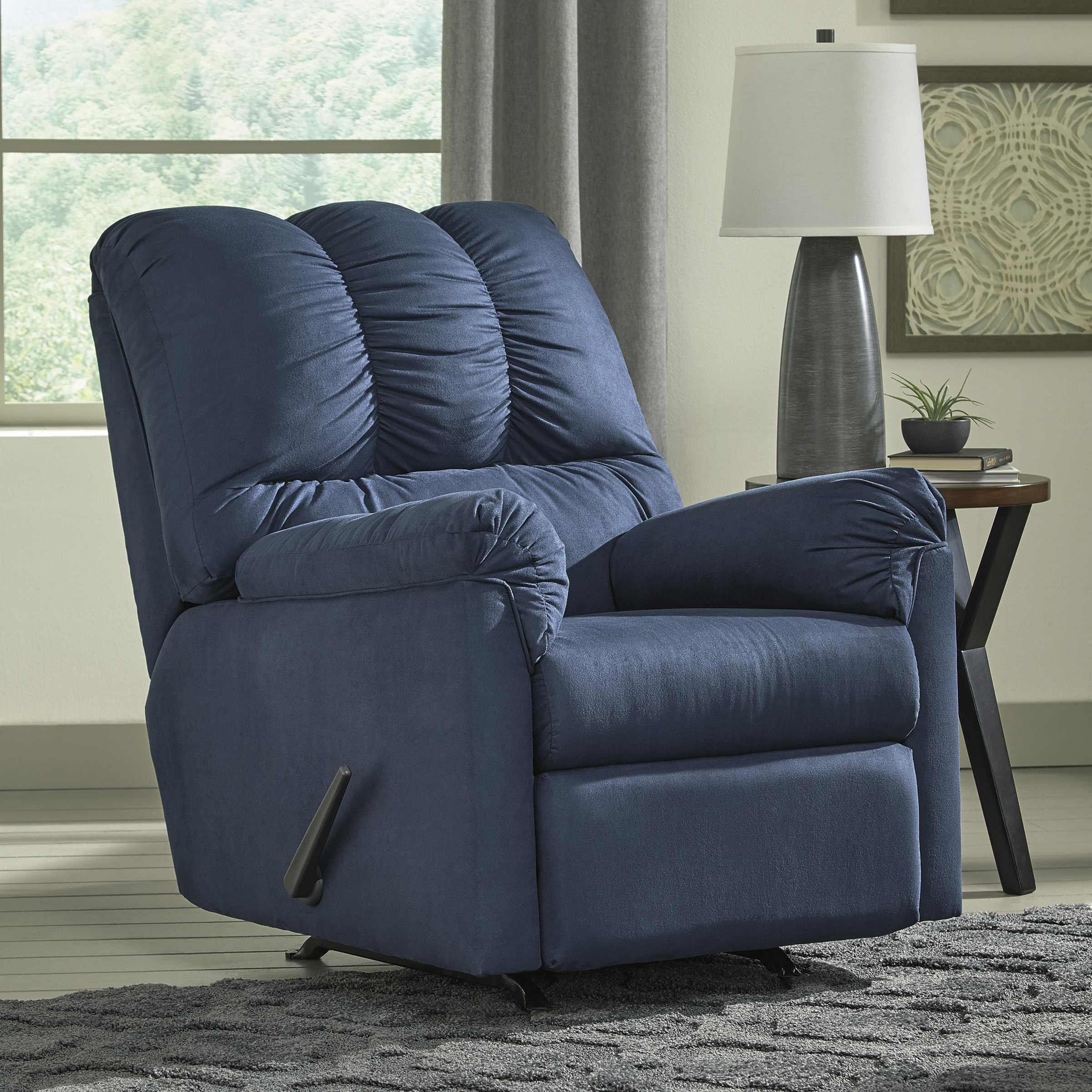 Roche Reclining Chair (Blue)