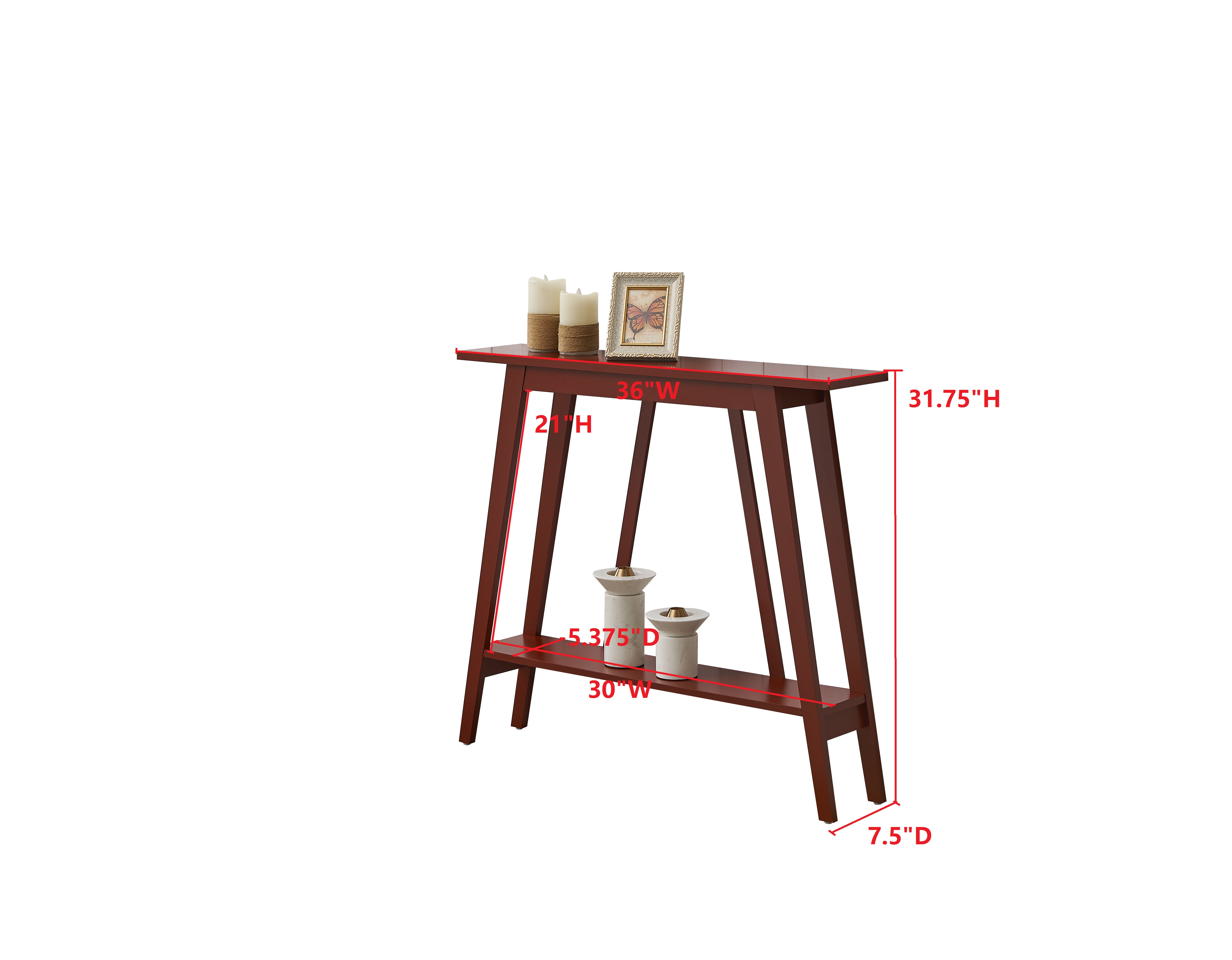 Conway Console Table (Red) TAF Furniture