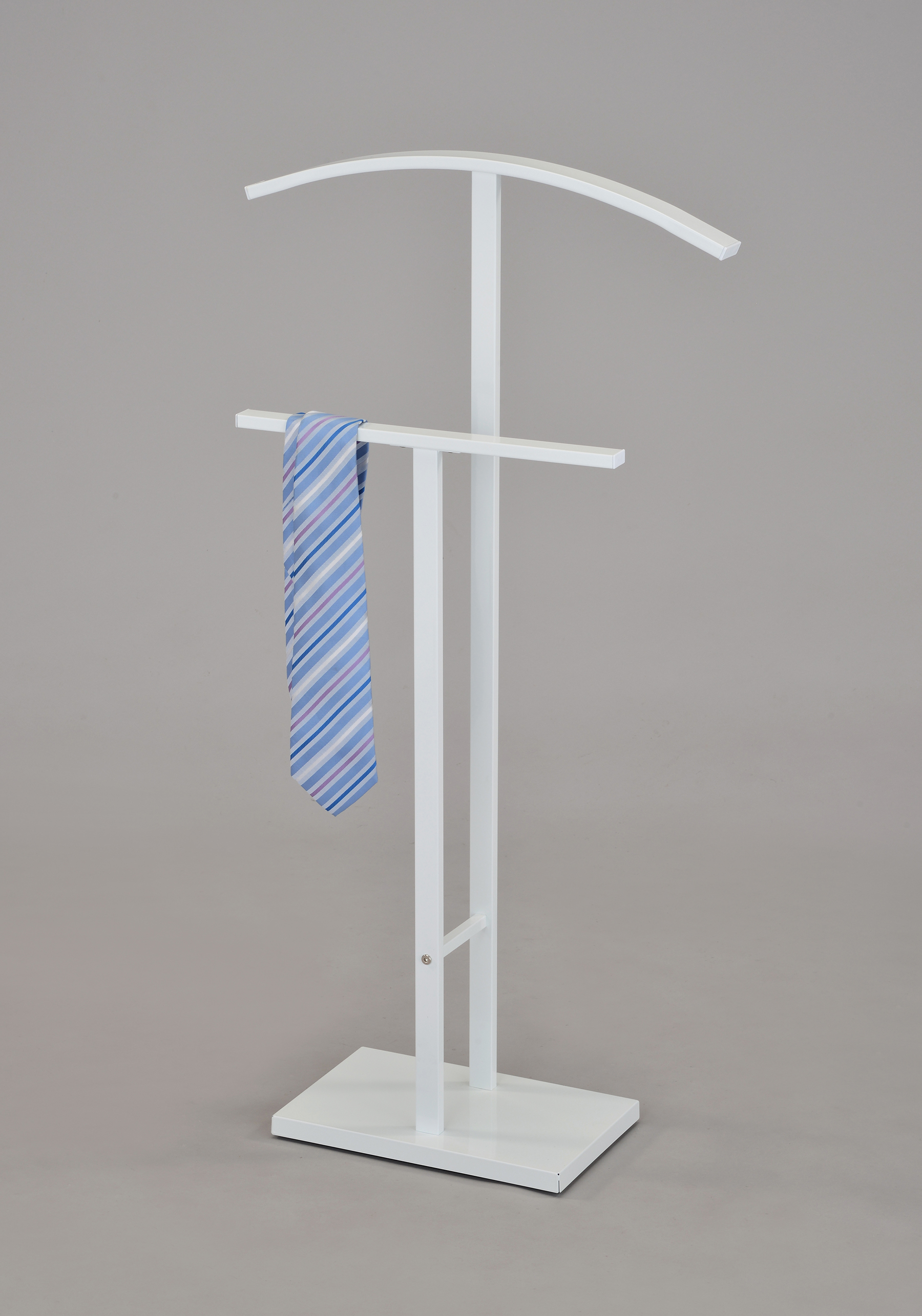 Dossi Metal Suit Rack Valet Stand (White) – TAF Furniture