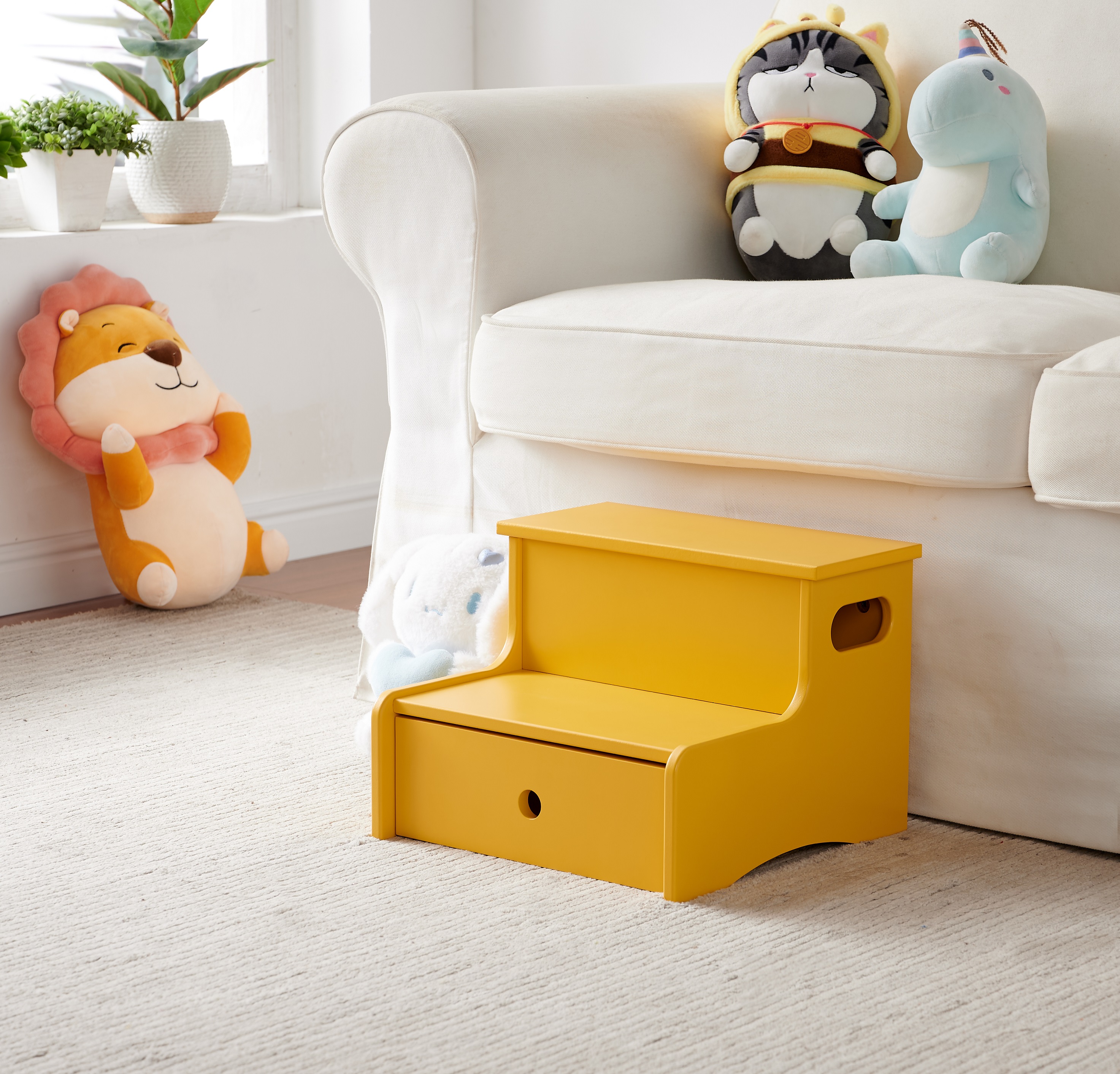 Lylia Kids Step Stool (Banana)