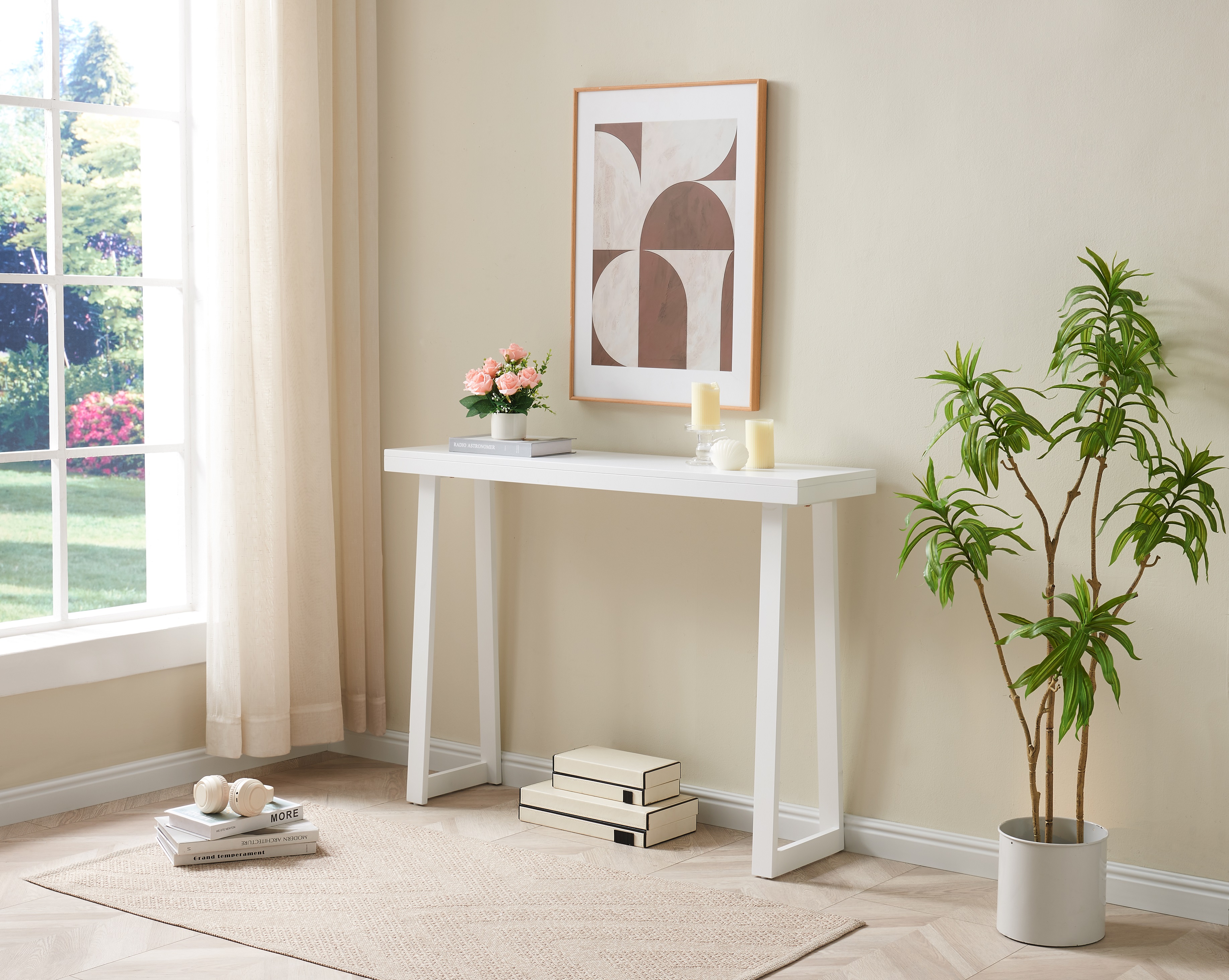 Claude Console Table (White)